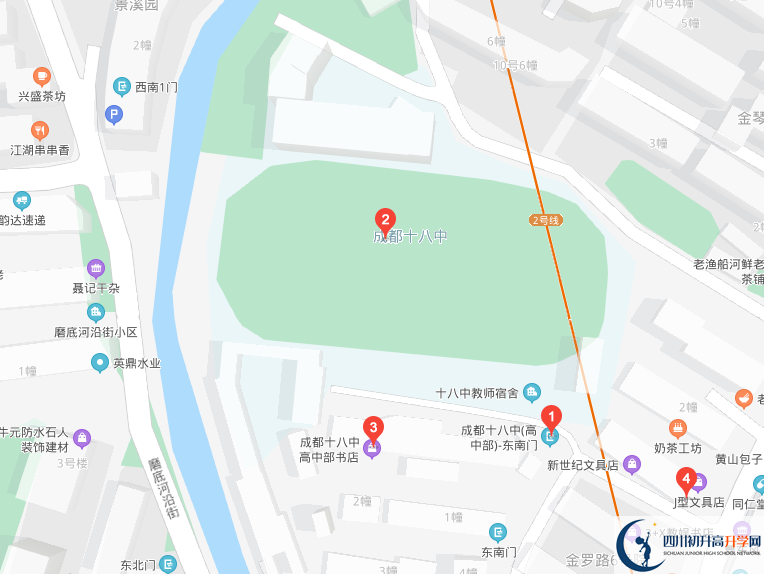 成都十八中學(xué)校地址在哪里？